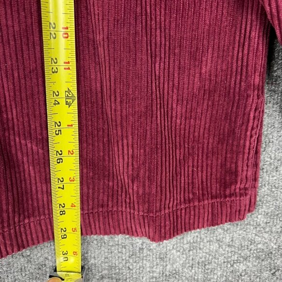 BOUNDARY WATERS WOMEN OVER SIZED M CORDUROY BUTTON DOWN JACKET - Picture 7 of 8